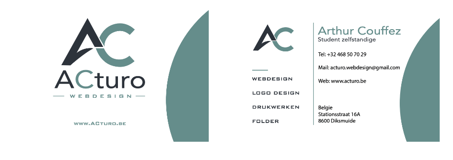 Ontwerp visitekaartjes